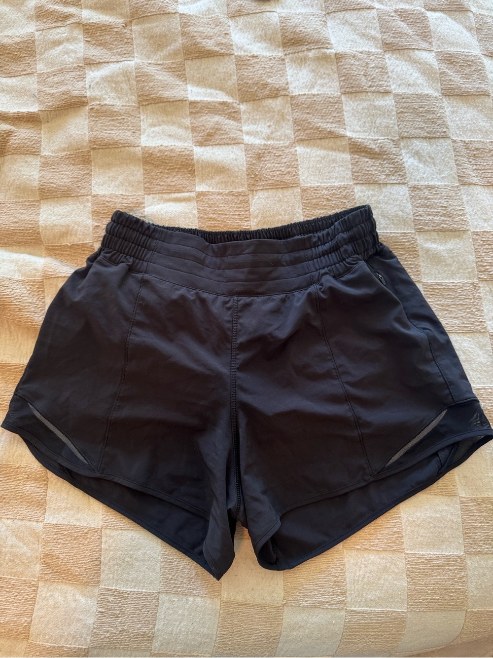 Lululemon black athletic shorts